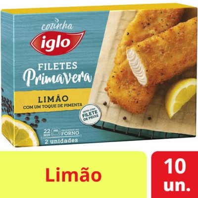 Filetes Primavera Limao Iglo 10x225Grs