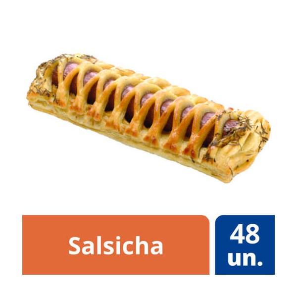 Folhado Salsicha 48x118Grs "CSM" - N