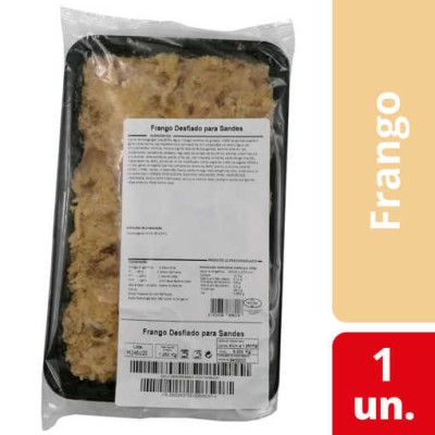 Frango Desfiado P/ Sandes "Brilha Alim" 1.25Kg