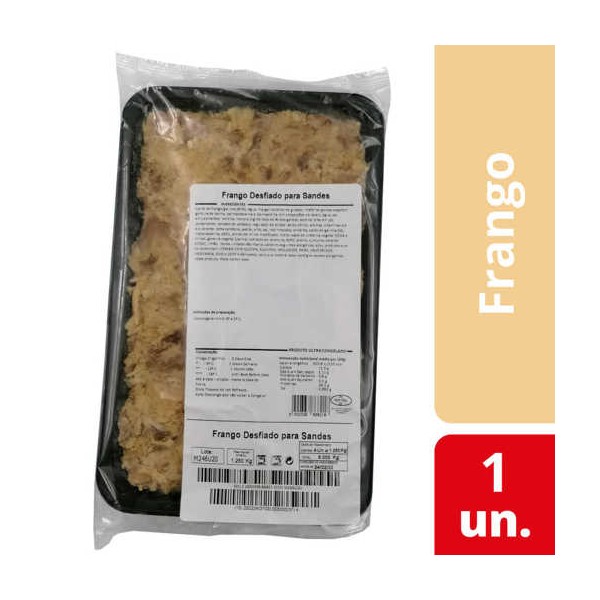 Frango Desfiado P/ Sandes "Brilha Alim" 1.25Kg