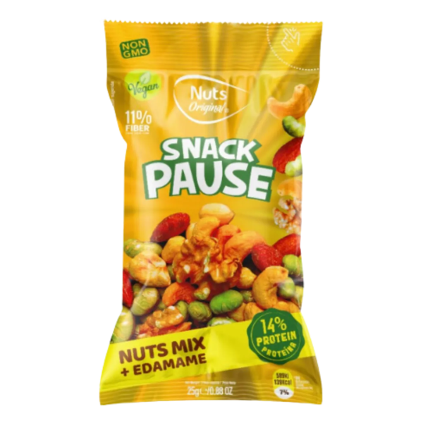 Snack Pause - Nuts Mix & Edamame 25 Gr