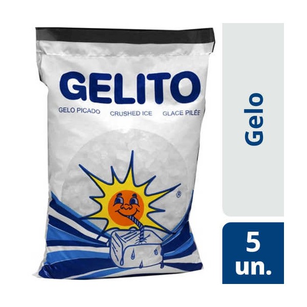 Gelo Picado - Gelito 5x2Kg