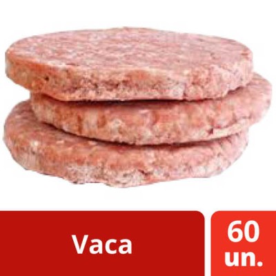 Hamburger 100% Vaca 60x100Grs "Pasfis"