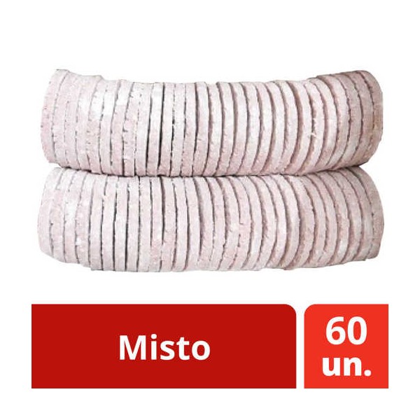 Hamburger Misto 60x100Grs "Pasfis"