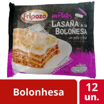 Lasanha Bolonhesa "Fripozo" 12x300Grs