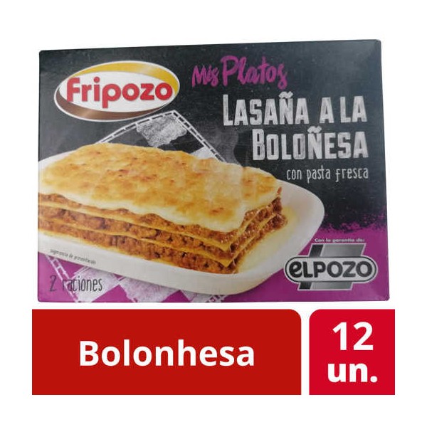 Lasanha Bolonhesa "Fripozo" 12x500Grs