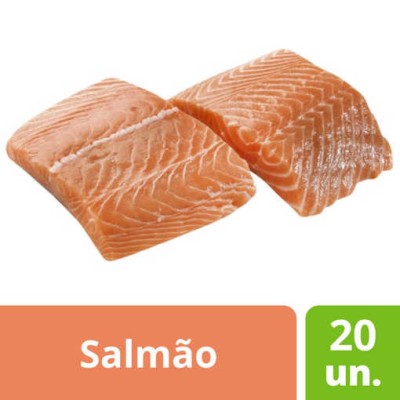 Lombos de Salmão "Gelpeixe" 300grs (20)