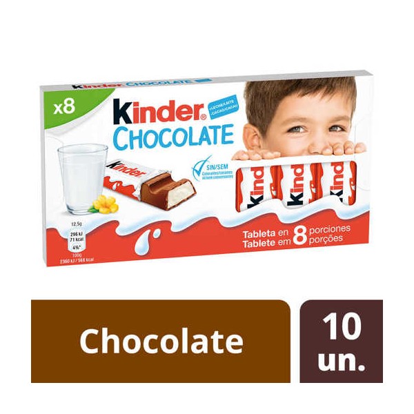 K. Chocolate T8x10Unds