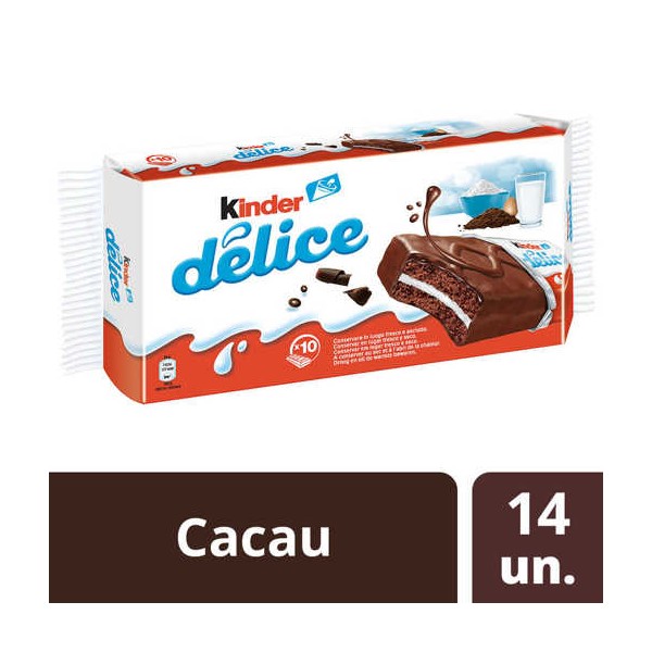K. Delice Cacau T10x14Unds