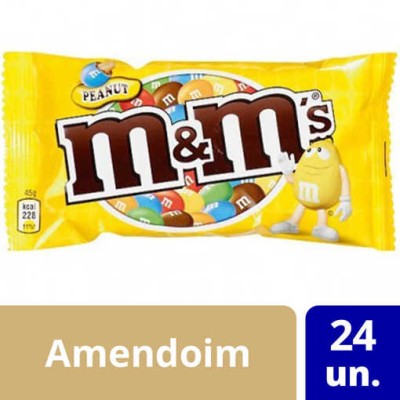 M&M's Amendoim 24x45Grs