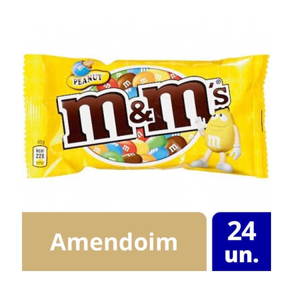 M&M's Amendoim 24x45Grs