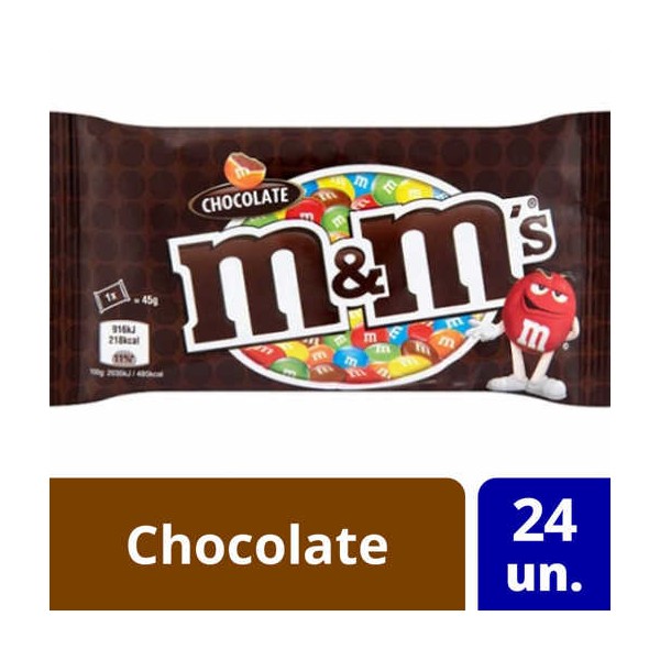 M&M's Chocolate 24x45Grs