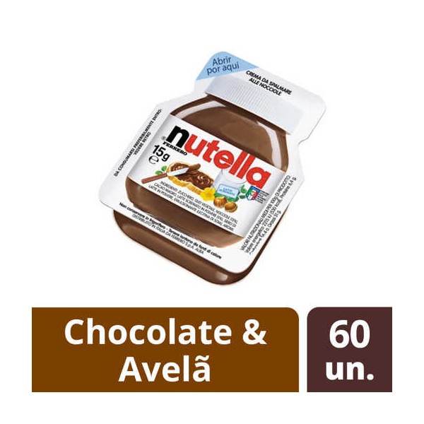 Nutella 60x15Grs