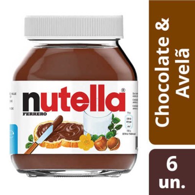 Nutella 6x600Grs
