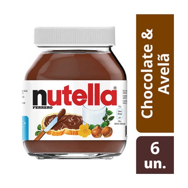 Nutella 6x600Grs
