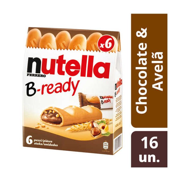 Nutella B Ready T6 16x132Grs