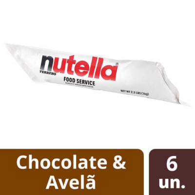 Nutella Pipping Bag FS 6x1000Grs