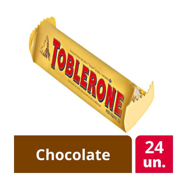 Toblerone leite 24x35Grs