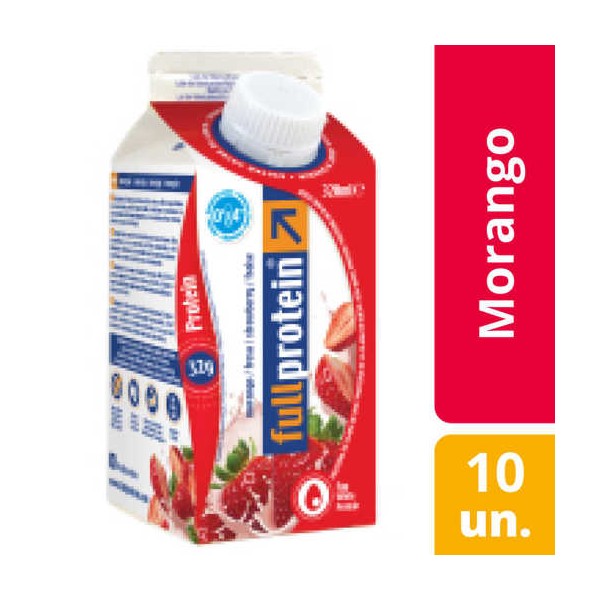 Fullprotein Morango 10x0.32Kg