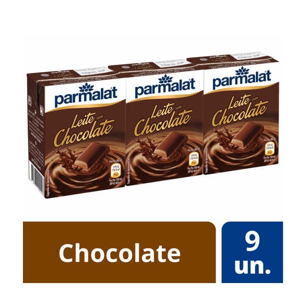Leite "PM" C/ Chocolate 9x(3x0.2Lt)