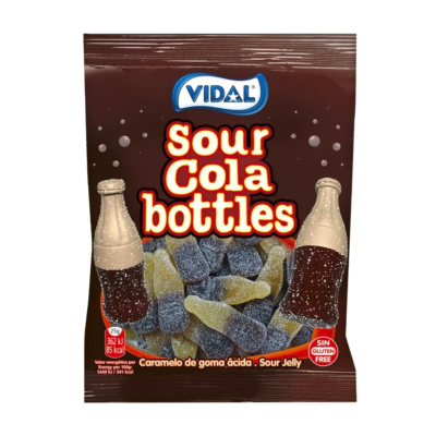 Vidal - Garrafas Cola Ácidas 90 Gr