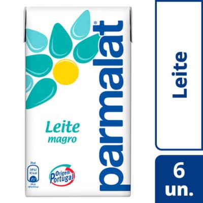 Leite Parmalat Magro 6x1Lt