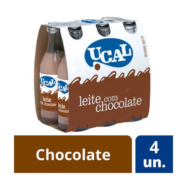 Leite Ucal Pack 4x(6x0.25Lt)