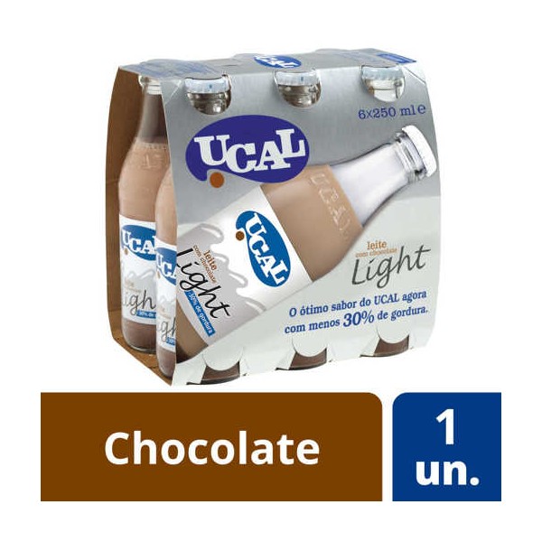 Pack Leite Ucal Light 6x0.25Lts (1 Pack)