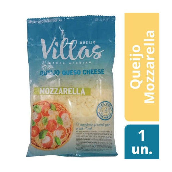 Queijo Ralado Mozzarella "Villas" 150Grs