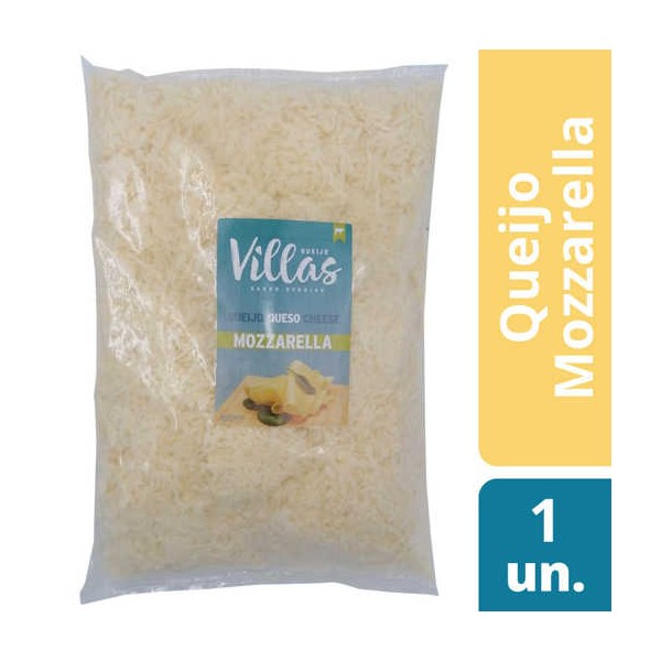 Queijo Ralado Mozzarella "Villas" 2Kg