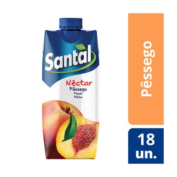 Nectar Pessego Santal 18x0.33Lt