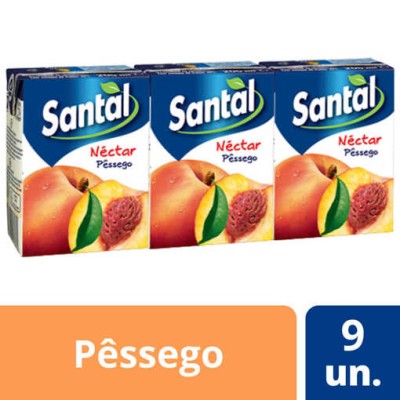 Nectar Pessego Santal 9x(3x0.2Lt)