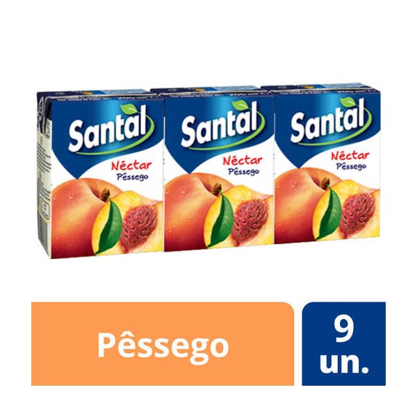 Nectar Pessego Santal 9x(3x0.2Lt)