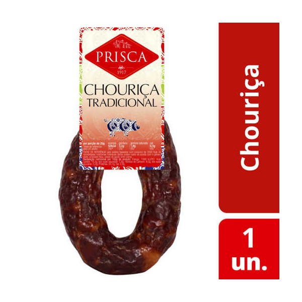 Chouriça Tradicional "Prisca" 180Grs