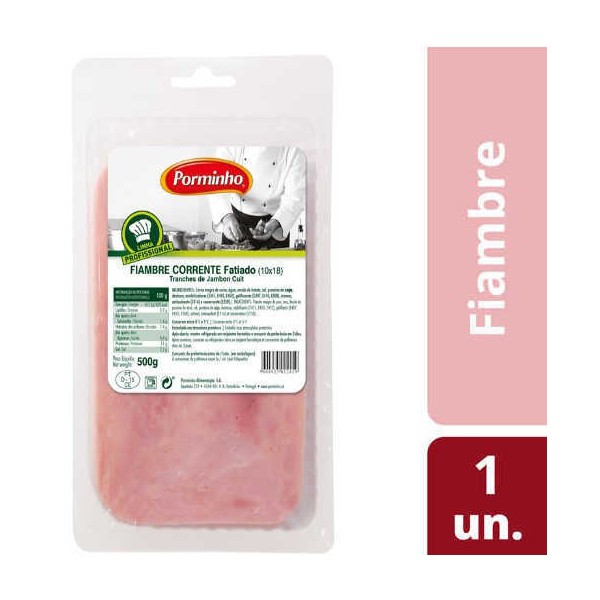 Fiambre Peito Peru Fat "Porminho" 500Grs