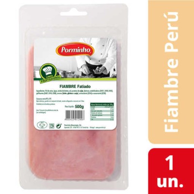 Fiambre Peito Peru Fatiado "PA" 100Grs