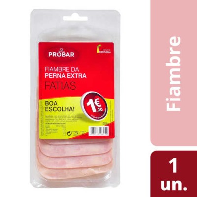 Fiambre Perna Extra Fatiado "Probar" 100Grs