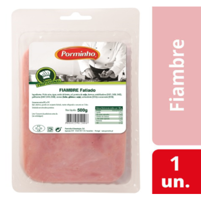 Fiambre Perna Fat "Porminho" 500Grs