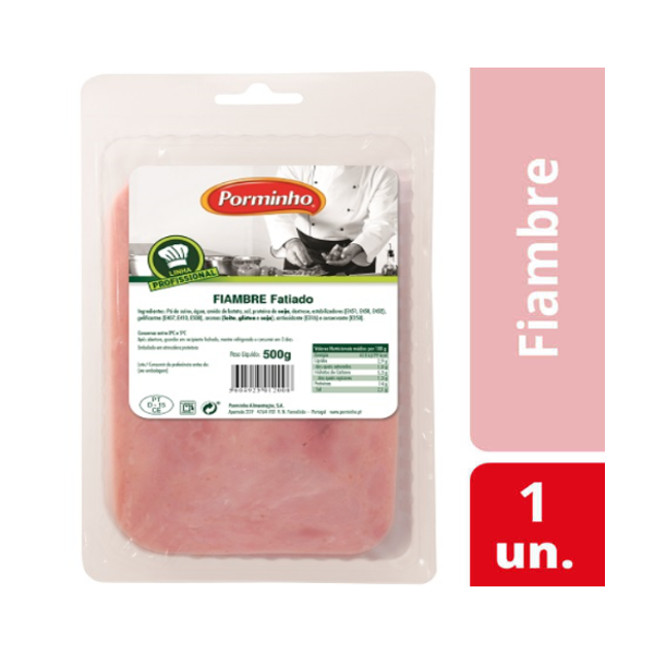 Fiambre Perna Fat "Porminho" 500Grs