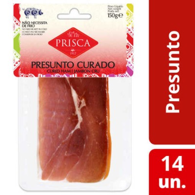 Presunto S/ Osso (Fatiado) "Prisca" 150Grs(14)