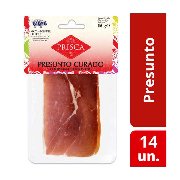 Presunto S/ Osso (Fatiado) "Prisca" 150Grs(14)