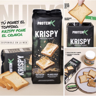 Protein Toast - Pan Tostado Alto en Proteínas 130g