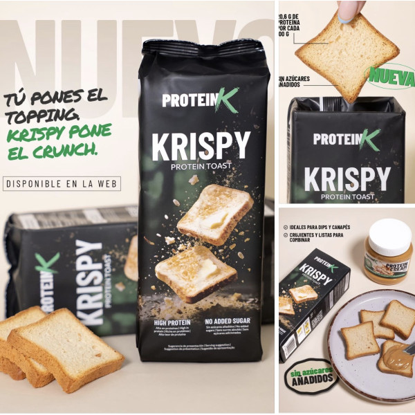 Protein Toast - Pan Tostado Alto en Proteínas 130g