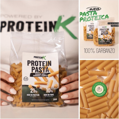 Macarrão Sedanini com Proteína de Grão-de-Bico - 250g Rico em Proteínas e Fibras