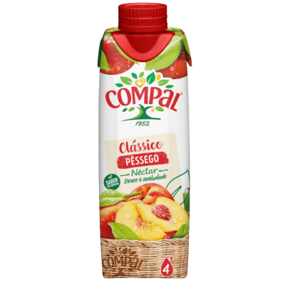 Compal - Clássico Néctar Pêssego 300ml