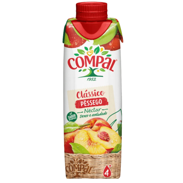 Compal - Clássico Néctar Pêssego 300ml