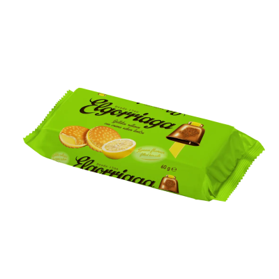 Elgorriaga - Bolachas recheadas com creme sabor a Limão 60g