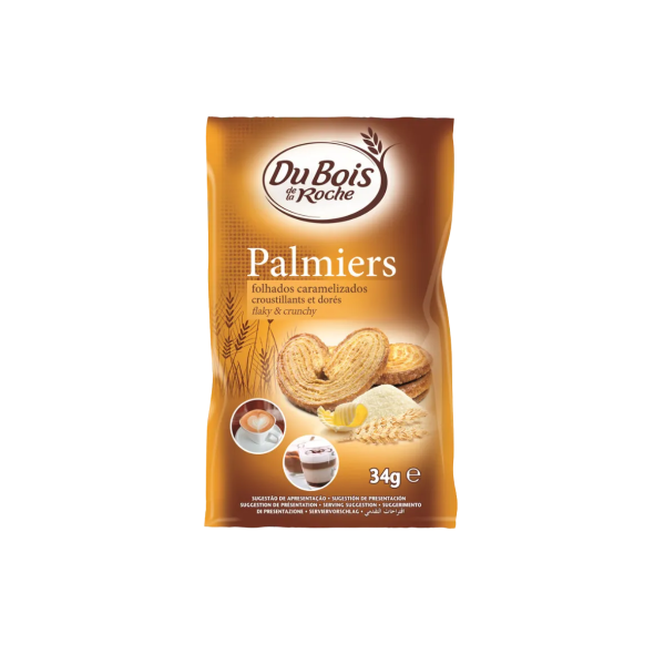 Du Bois de la Roche - Palmiers Folhados Caramelizados 34gr (2x2)