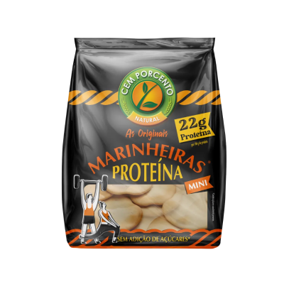 Cem Porcento - Mini Marinheiras Proteina 45gr