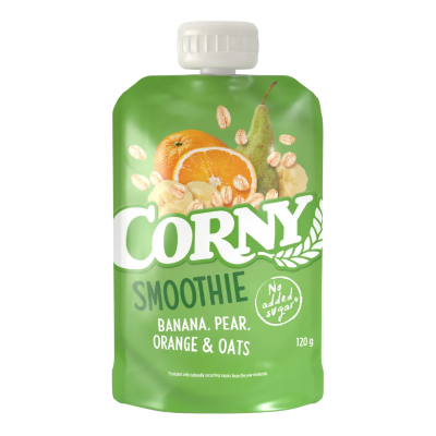Corny - Saqueta Banana, Pera, Laranja e Aveia 120Gr